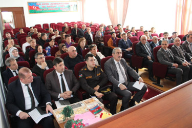 Balakən rayonunda kiçik sahibkarlıq fəaliyyəti ilə məşğul olan sahibkarlarla görüş keçirildi.