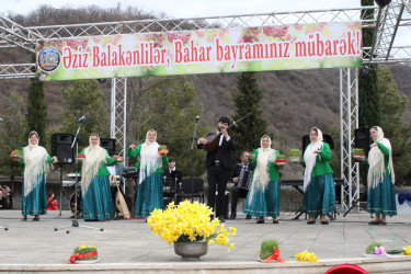 Balakəndə  Novruz bayramı təntənəli şəkildə qeyd olunub