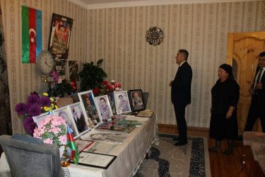 Vətən müharibəsi şəhidi Heybullah Əsdiyevin əziz xatirəsi ehtiramla yad edilib