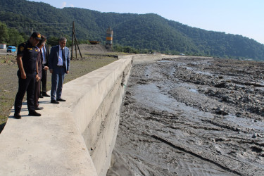Balakən Rayon İcra Hakimiyyətinin başçısı Natiq Ağayev sakinlərlə görüşüb