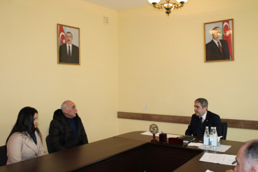 Balakən Rayon İcra Hakimiyyətinin başçısı Natiq Ağayev 21 yanvar 2026-cı il tarixində vətəndaş qəbulu keçirib