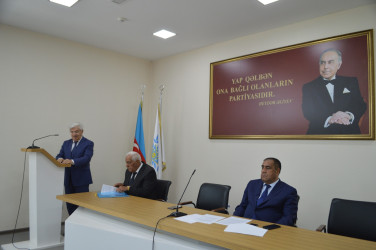 Balakən Rayon Ağsaqqallar Şurasının növbəti hesabat konfransı keçirilib