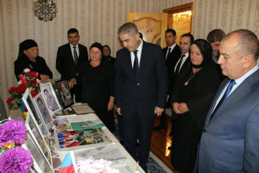 Vətən müharibəsi şəhidi Heybullah Əsdiyevin əziz xatirəsi ehtiramla yad edilib