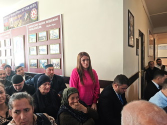 Balakən Rayon İcra Hakimiyyətinin başçısı Natiq Ağayev vətəndaşlarla növbəti görüş keçirib