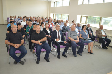 Balakən Rayon Ağsaqqallar Şurasının növbəti hesabat konfransı keçirilib