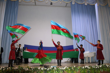 Balakəndə folklor qrupların konsert proqramı təşkil olunub.