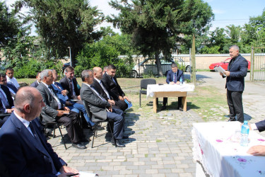 Növbəti səyyar qəbul İsaxlıgirmə kəndində keçirilib