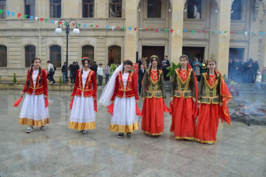 Balakəndə  baharın gəlişi böyük sevinc və təntənə ilə qeyd olunub