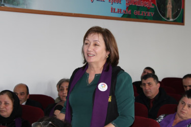 Balakən rayonunda kiçik sahibkarlıq fəaliyyəti ilə məşğul olan sahibkarlarla görüş keçirildi.