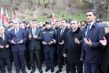 İtkin düşmüş şəhidimizlə vida mərasimi keçirilib