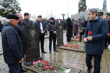 Balakən rayonunda 20 Yanvar şəhidlərinin xatirəsi anılıb