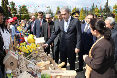 Balakəndə  Novruz bayramı təntənəli şəkildə qeyd olunub