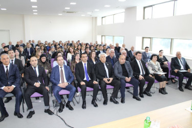 Yeni Azərbaycan Partiyası Balakən rayon təşkilatının 33-cü ildönümü qeyd olunub