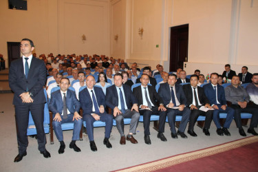 Balakəndə kənd təsərrüfatı sahəsində çalışan şəxslər və fermerlərlə görüş keçirilib