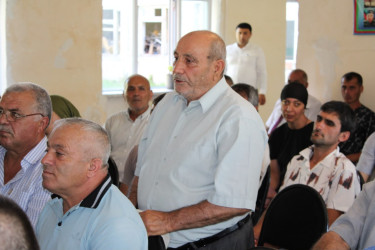 Balakən Rayon İcra Hakimiyyətinin başçısı növbəti səyyar qəbulu Cederovtala kəndində keçirib