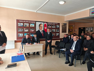 Balakən Rayon İcra Hakimiyyətinin başçısı Natiq Ağayev  növbəti səyyar qəbul keçirib