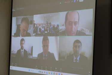 İqtisadiyyat nazirinin birinci müavini Balakəndə sahibkarlarla görüşüb