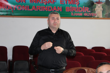 Balakən rayonunda kiçik sahibkarlıq fəaliyyəti ilə məşğul olan sahibkarlarla görüş keçirildi.