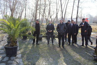 Rayon rəhbəri sahibkarlarla görüşdə sahibkarın arzusunu həyata keçirdi.