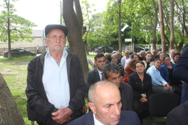 Balakən RİH-in başçısı İslam Rzayev növbəti vətəndaş qəbulunu Meşəşambul kəndində keçirib