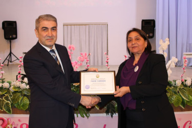 Balakəndə 8 Mart - Beynəlxalq Qadınlar Günü ərəfəsində şəhid ailələri ilə görüş keçirilib