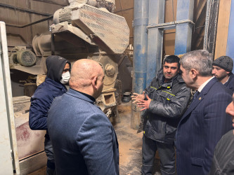 Balakən Rayon İcra Hakimiyyətinin başçısı Natiq Ağayev “Azəryem” Məhdud Məsuliyyətli Cəmiyyətində olub