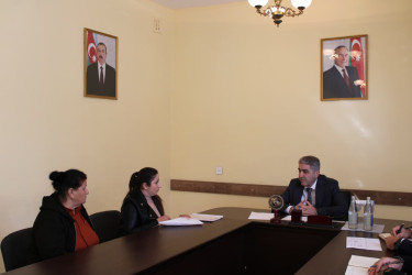 Balakən Rayon İcra Hakimiyyətinin başçısı Natiq Ağayev 01 aprel 2026-cı il tarixində vətəndaş qəbulu keçirib