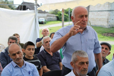 Növbəti səyyar qəbul Qamıştala kəndində keçirilib
