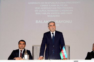 Balakəndə Prezident cənab İlham Əliyevin Yeni Azərbaycan Partiyasının VIII Qurultayındakı nitqindən irəli gələn vəzifələrə dair müşavirə keçirilib