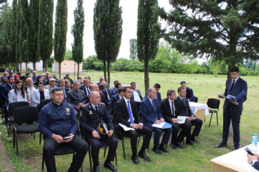 Növbəti səyyar qəbul Beretbinə kəndində keçirilib