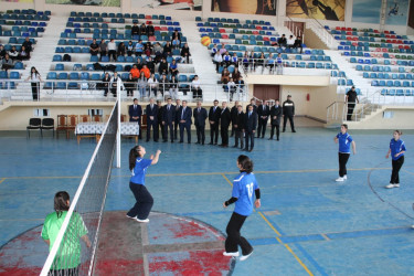 Bədən Tərbiyəsi və İdman Günü münasibətilə keçirilən Balakən məktəblilərinin Spartakiadasının açılışı olub