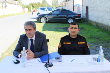 Növbəti səyyar qəbul Hənifə kəndinin Böyük Tala ərazisində keçirilib