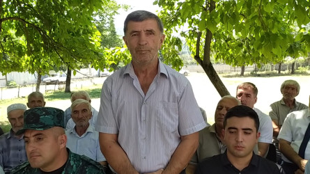 Balakən Rayon İcra Hakimiyyətinin başçısı İslam Rzayev növbəti səyyar qəbulu Mazımçay yaşayış məntəqəsində  keçirib