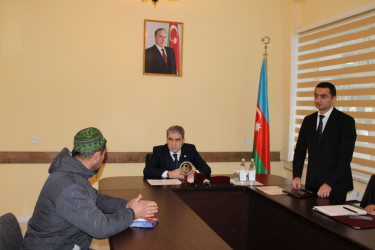 Balakən Rayon İcra Hakimiyyətinin başçısı Natiq Ağayev 11 fevral 2026-cı il tarixində vətəndaş qəbulu keçirib