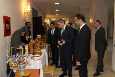 Balakəndə folklor qrupların konsert proqramı təşkil olunub.