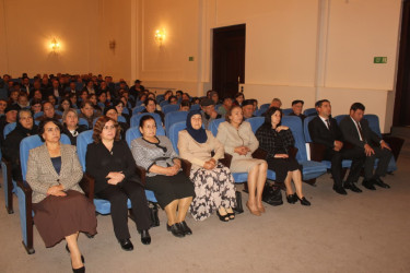Balakəndə “Konstitusiya və Suverenlik İli”nə həsr olunmuş konfrans keçirilib