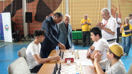 Yeniyetmələr arasında Respublika Şahmat Olimpiadasının açılışı olub