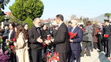 Balakəndə  Zəfər Günü silsilə tədbirlər və böyük coşqu ilə qeyd edilib