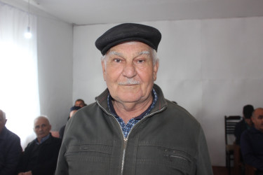 Balakən Rayon İcra Hakimiyyətinin başçısı Natiq Ağayev Kortala kəndində səyyar qəbul keçirib