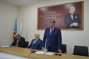 Balakən Rayon Ağsaqqallar Şurasının növbəti hesabat konfransı keçirilib