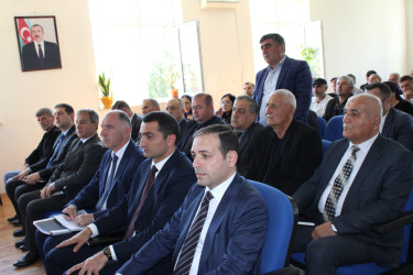 Balakən Rayon İcra Hakimiyyətinin başçısı Natiq Ağayev  vətəndaşlarla növbəti səyyar görüş keçirib 