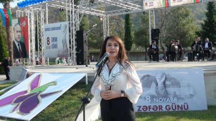 Balakəndə  Zəfər Günü silsilə tədbirlər və böyük coşqu ilə qeyd edilib