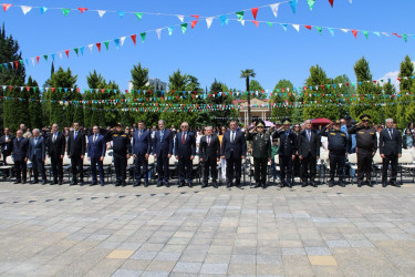 Balakəndə Ümummilli Lider Heydər Əliyevin anadan  olmasının 103-cü ildönümü qeyd edilib