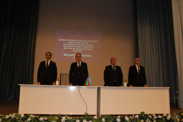 Balakəndə Prezident cənab İlham Əliyevin Yeni Azərbaycan Partiyasının VIII Qurultayındakı nitqindən irəli gələn vəzifələrə dair müşavirə keçirilib
