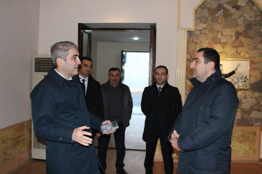 Balakən Rayon İcra Hakimiyyətinin başçısı Natiq Ağayev “BALACANS” MMC-də istehsal prosesi ilə tanış olub