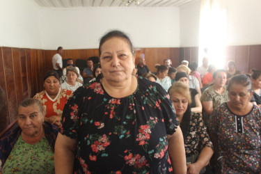 Balakən Rayon İcra Hakimiyyətinin başçısı İslam Rzayev  Qullar kəndində sakinlərlə görüşüb