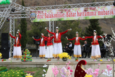 Balakəndə  Novruz bayramı təntənəli şəkildə qeyd olunub