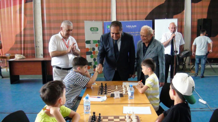 Yeniyetmələr arasında Respublika Şahmat Olimpiadasının açılışı olub