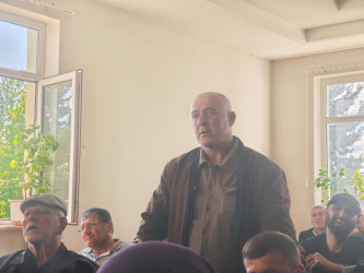 Balakən Rayon İcra Hakimiyyətinin başçısı Natiq Ağayev  vətəndaşlarla növbəti səyyar görüş keçirib 