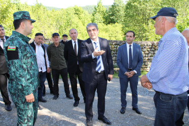 Mazımçay kəndində səyyar qəbul keçirilib